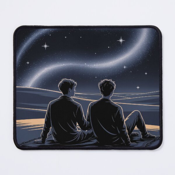 Item preview, Starry Night | Minimalist Desert Romance Art designed and sold by DesignAnother.