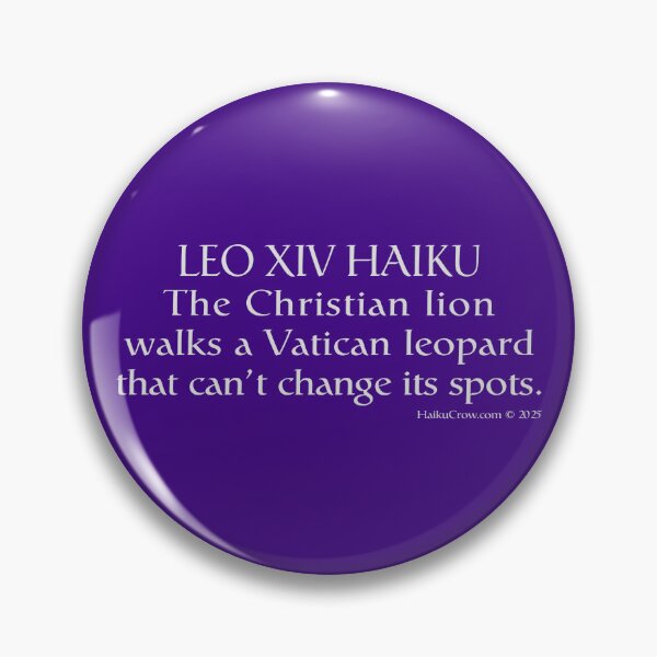 Item preview, Leo XIV Haiku designed and sold by EyeMagined.