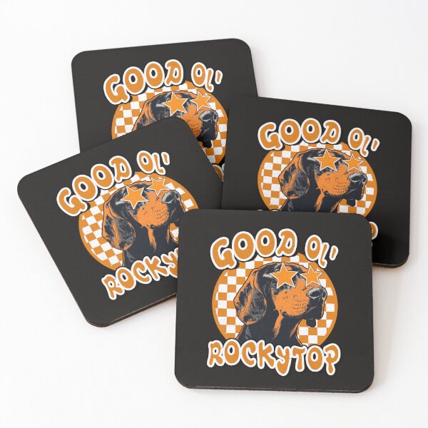 Item preview, Orange Bandana Dog – Vintage Rocky Top Checkerboard Vibes Gifts For Men Women Kids designed and sold by ArmyAbodo.