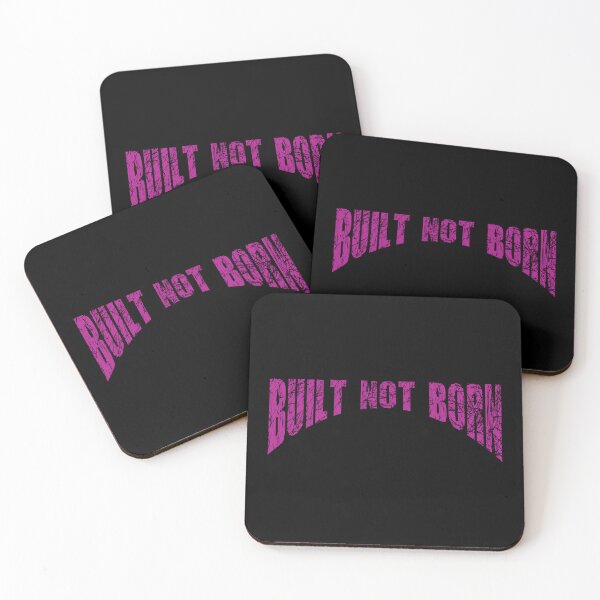 Item preview, Gym Motivational Quote। Built Not Born designed and sold by typoinspired.