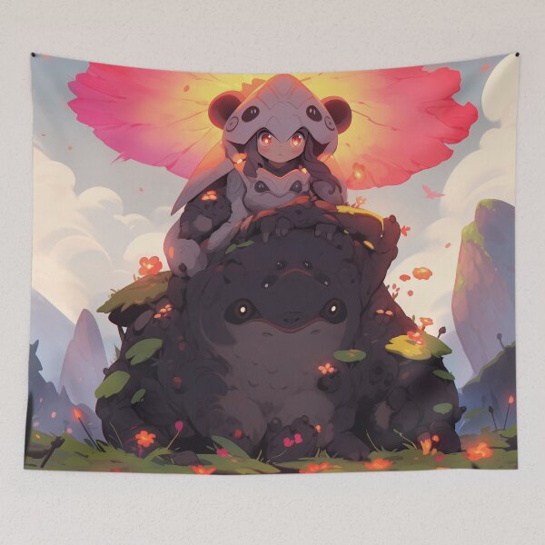 Item preview, Mountain  Mushroom Beast Rider designed and sold by SporeandCanvas.