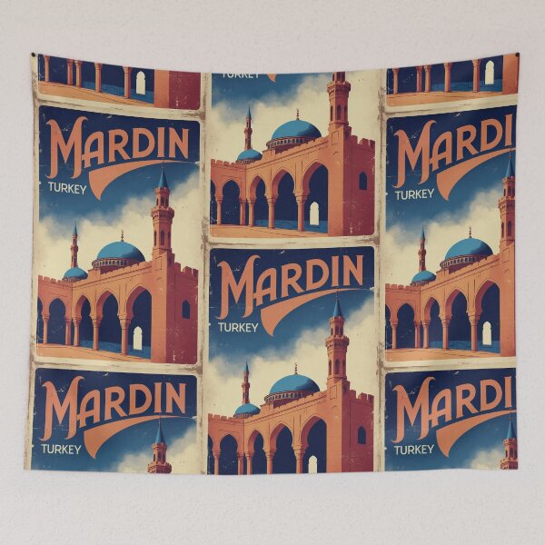 Item preview, Mardin Turkey Vintage Travel Tourism designed and sold by TravelersGems.