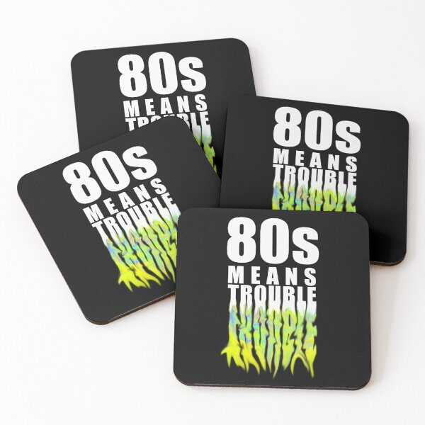 Item preview, TLOU - 80s Means Trouble - yellow designed and sold by CultureSnap.