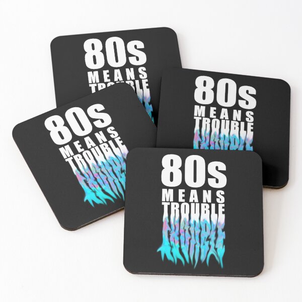 Item preview, TLOU - 80s Means Trouble - bright blue designed and sold by CultureSnap.