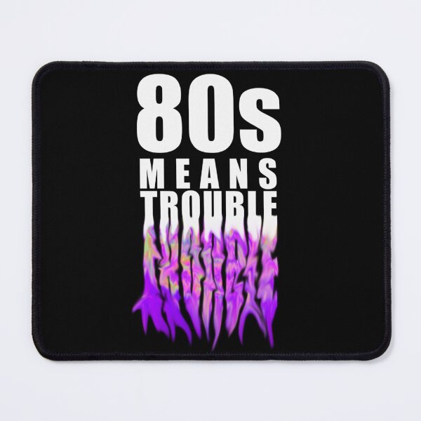 Item preview, TLOU - 80s Means Trouble - purple designed and sold by CultureSnap.
