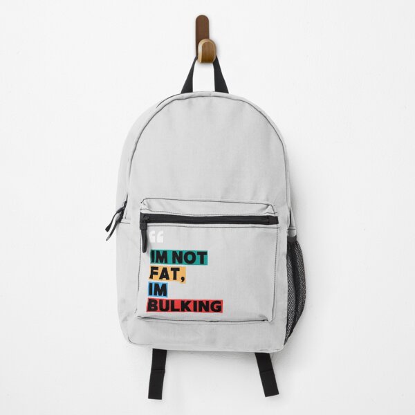 Item preview, "IM NOT FAT, IM BULKING" designed and sold by JACKED - Gym Essentials.