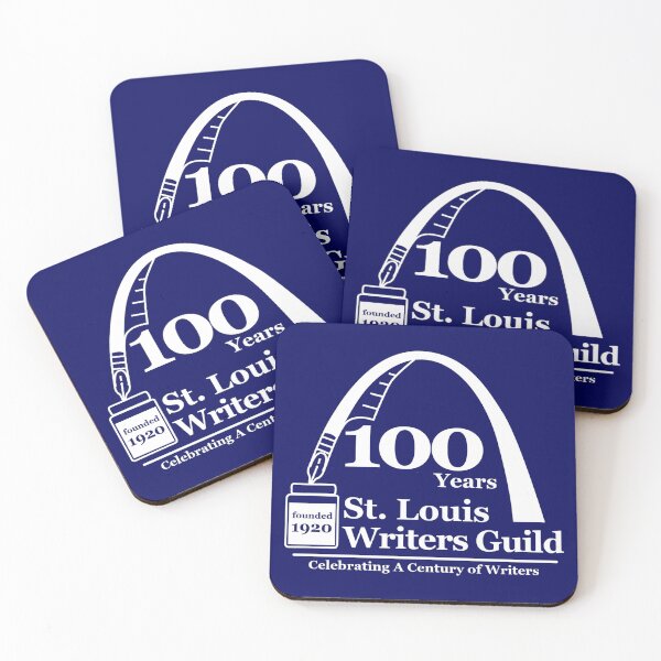 Item preview, Logotipo del 100.º aniversario del Gremio de Escritores de San Luis designed and sold by StLWritersGuild.