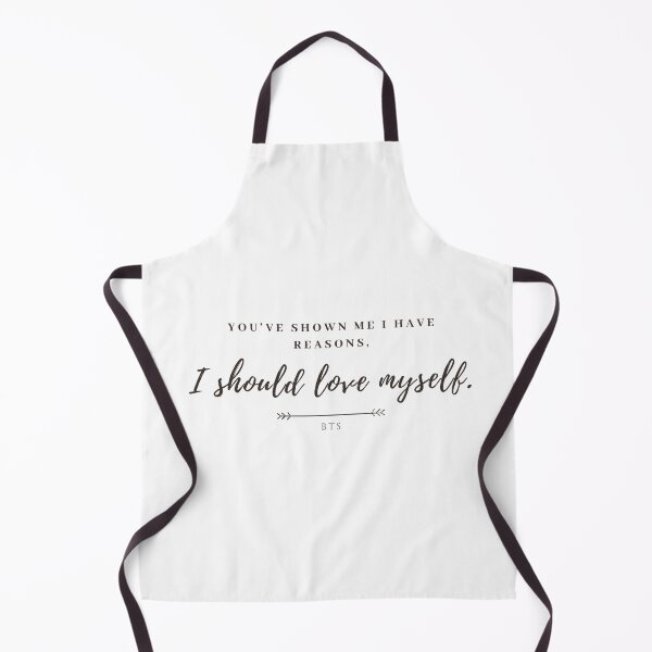 Item preview, BTS Answer Love Myself You’ve Shown me I have reasons I should love myself Bangtan Army Minimalist Cute Lyrics Quote Trending Gift Aesthetic designed and sold by Winterlock.