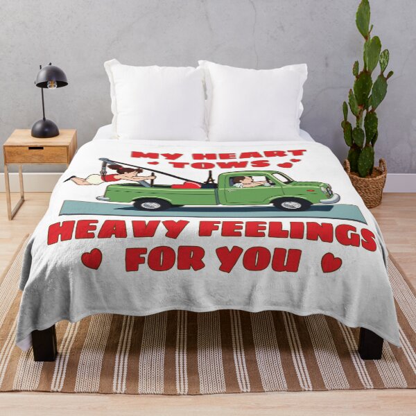 Item preview, My Heart Tows Heavy Feelings For You // Funny Valentines Day designed and sold by Scaryzz.