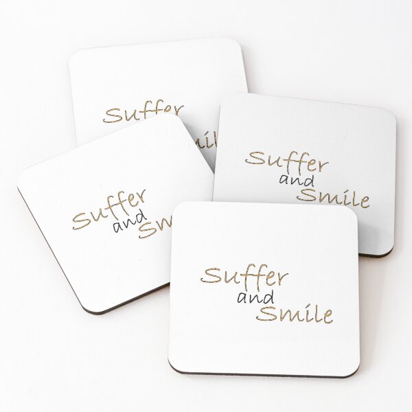 Item preview, suffer and smile designed and sold by Positive Mindzet!.