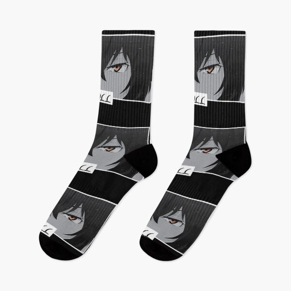 Item preview, Null Anime Eyes Monochrome Japanese Cozy Manga designed and sold by Otakurypto.