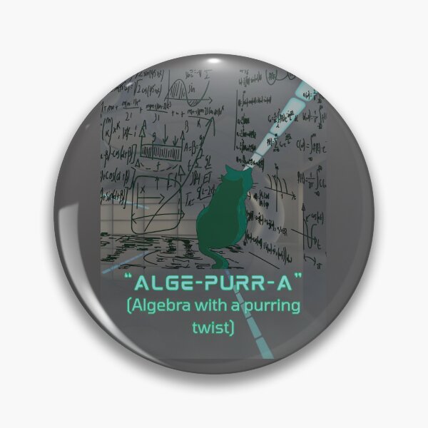 Item preview, Alge-Purr-A: Algebra with a Purring Twist designed and sold by skim3080.