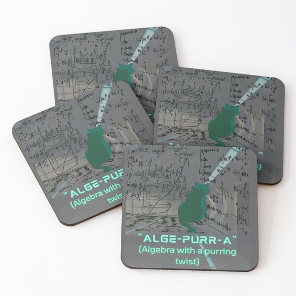 Item preview, Alge-Purr-A: Algebra with a Purring Twist designed and sold by skim3080.