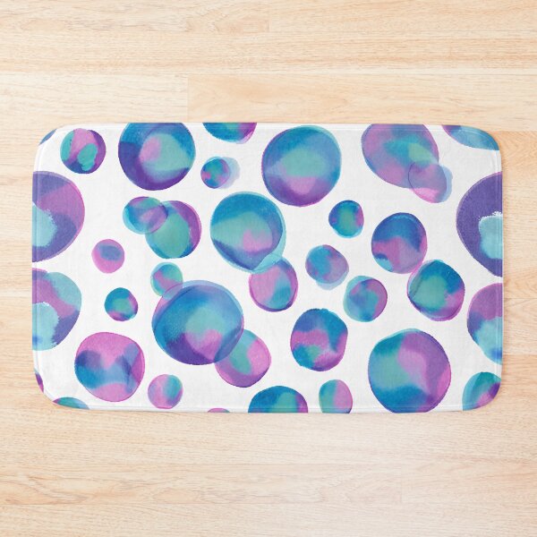 Item preview, Watercolor Bubbles Pattern – Abstract Colorful Circles Design designed and sold by Gioia-JJ.