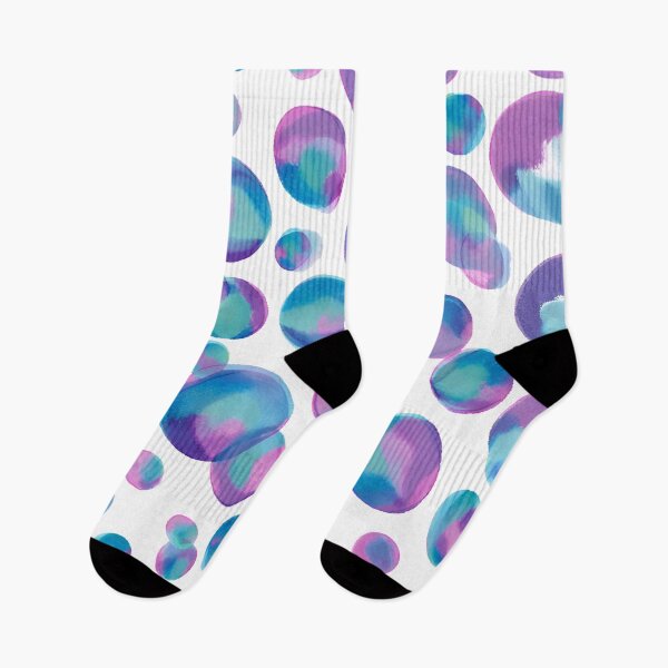 Item preview, Watercolor Bubbles Pattern – Abstract Colorful Circles Design designed and sold by Gioia-JJ.