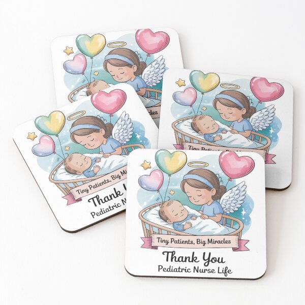 Item preview, Tiny Patients, Big Miracles – Thank You Pediatric Nurse Life designed and sold by Giuggimade.