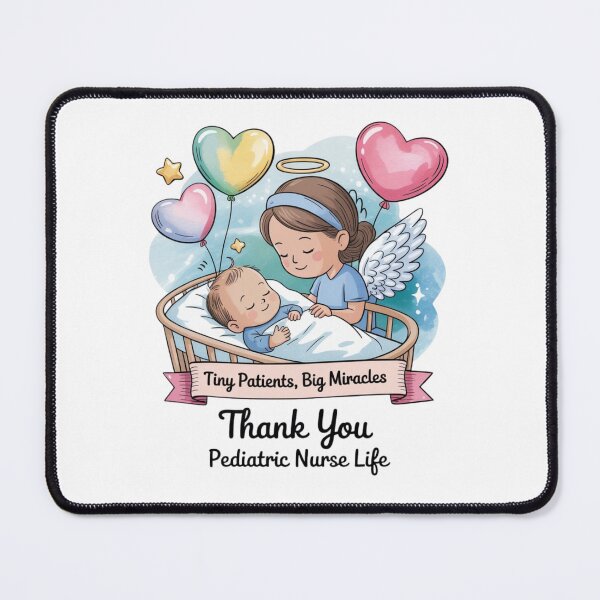 Item preview, Tiny Patients, Big Miracles – Thank You Pediatric Nurse Life designed and sold by Giuggimade.