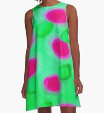 Basenji Flower A-Line Dress