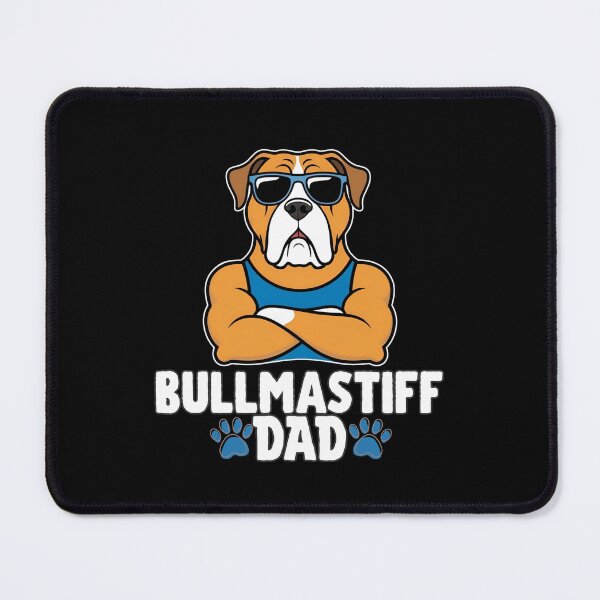 Item preview, Bullmastiff Dad – Quiet Strength, Big Heart designed and sold by GoodyPaws.