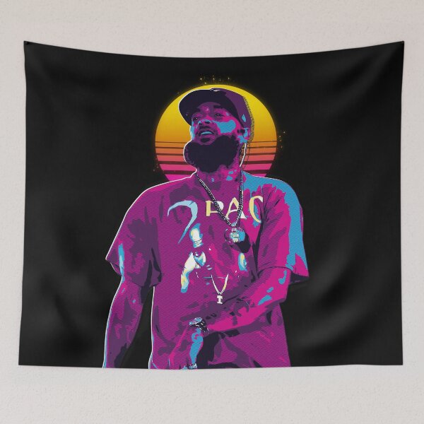Item preview, Nipsey Hussle retro designed and sold by MAX MILLER.