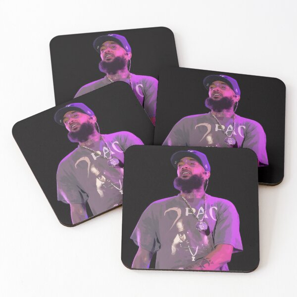 Item preview, Nipsey Hussle potrait designed and sold by MAX MILLER.
