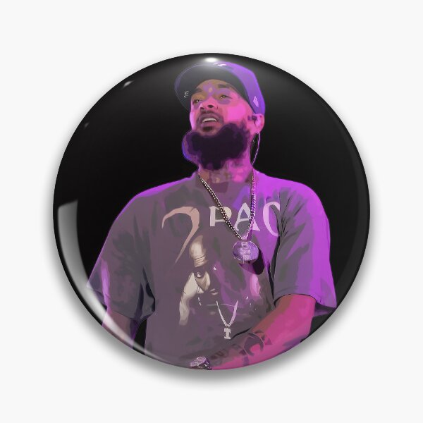 Item preview, Nipsey Hussle potrait designed and sold by MAX MILLER.