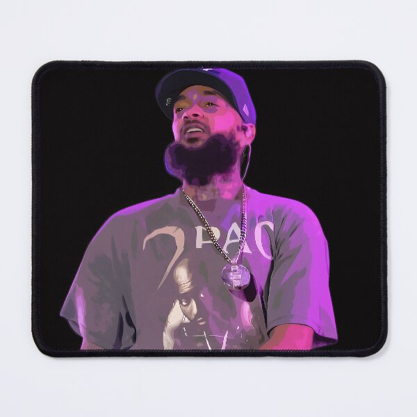 Item preview, Nipsey Hussle potrait designed and sold by MAX MILLER.
