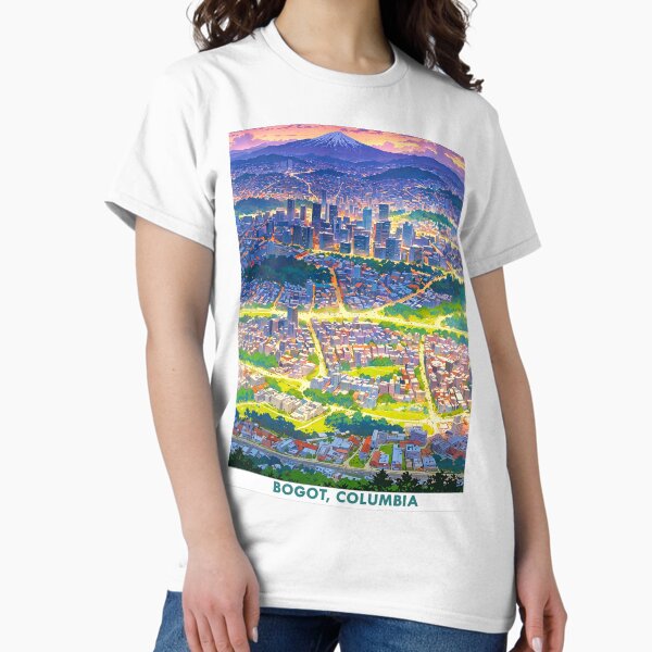 Item preview, Beautiful Bogot City, Columbia. designed and sold by Worldscape Wonders.