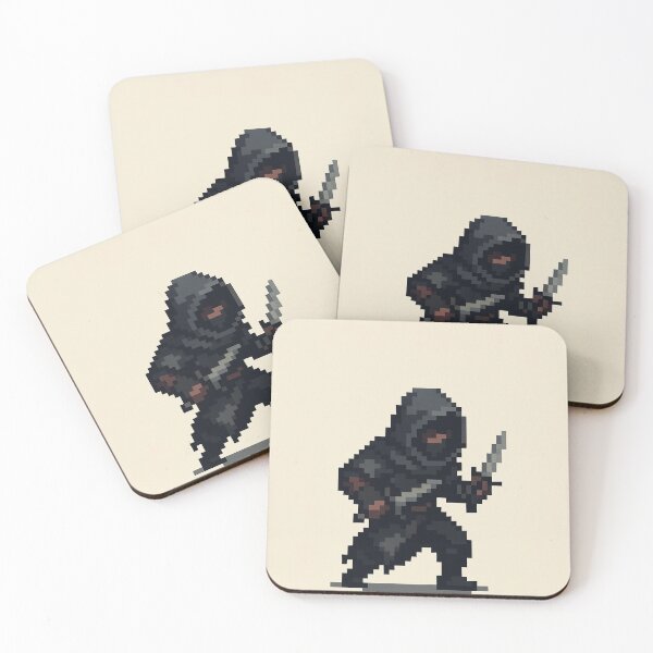 Item preview, Pixel Rogue – Stealthy Retro RPG Assassin Pixel Art designed and sold by PrometheusStyle.