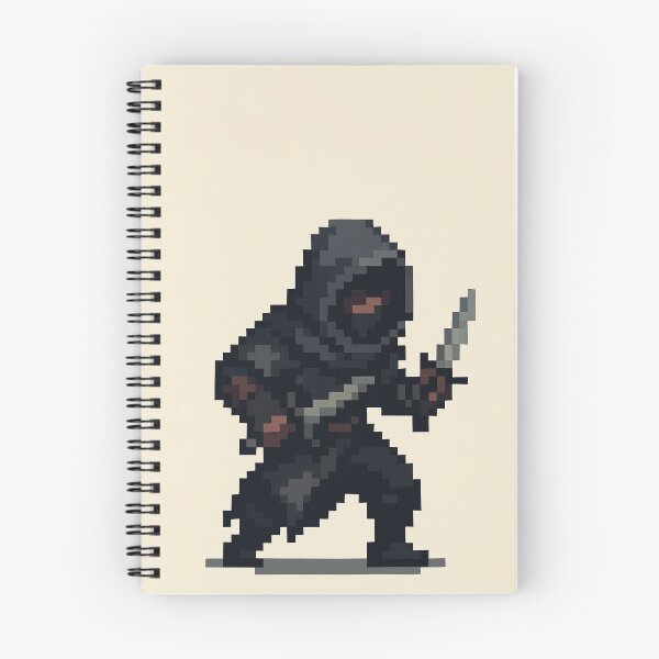 Item preview, Pixel Rogue – Stealthy Retro RPG Assassin Pixel Art designed and sold by PrometheusStyle.