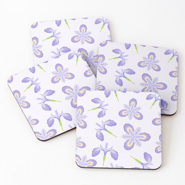 Item preview, April 17th Birth Flower German Iris Pattern designed and sold by birthflower.