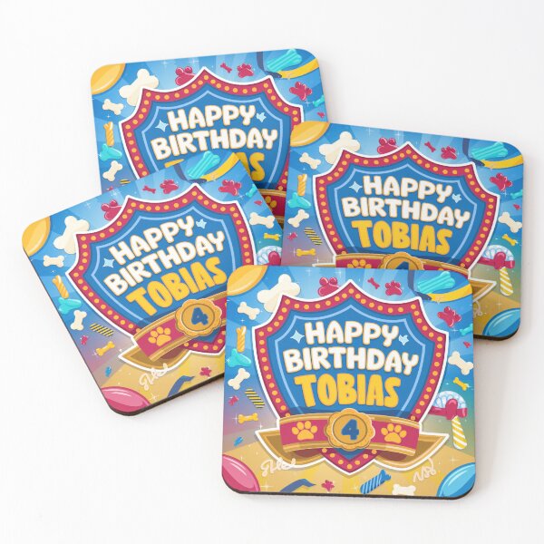 Item preview, Tobias' 4th Birthday designed and sold by whatifsticks.
