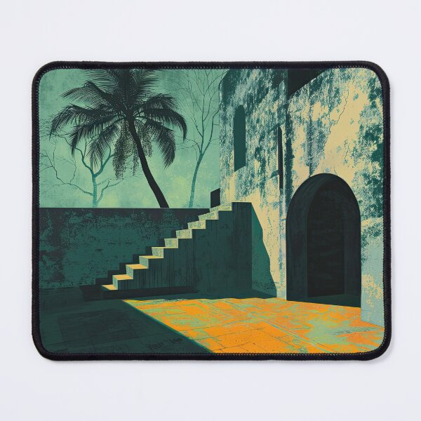 Item preview, Sunlit Silence in a Forgotten Courtyard designed and sold by palmyst.