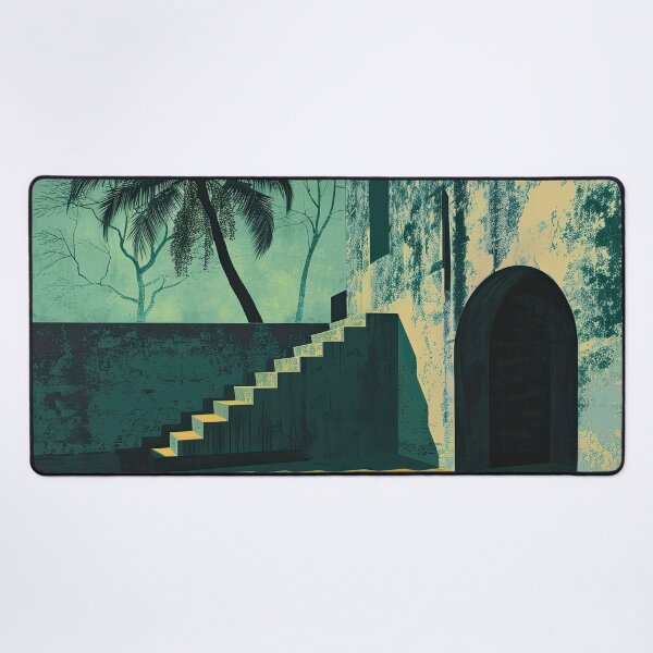 Item preview, Sunlit Silence in a Forgotten Courtyard designed and sold by palmyst.
