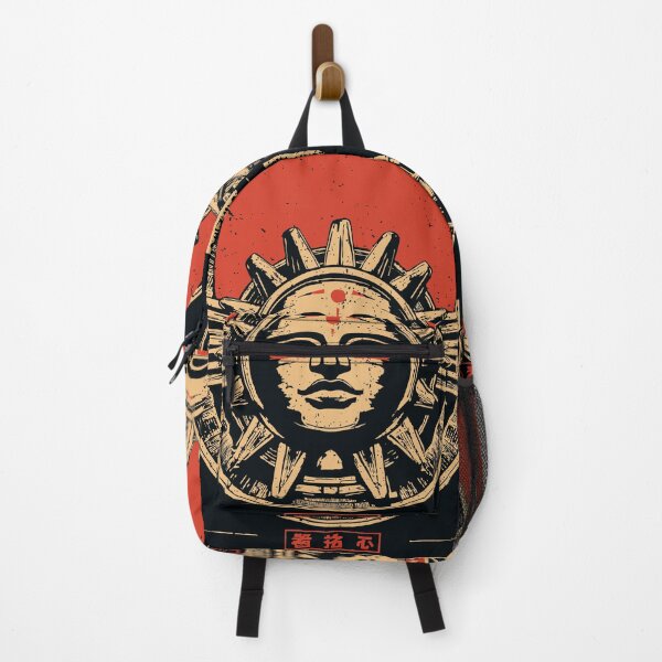 Item preview, Aztec Sun God Poster – Ancient Mesoamerican Symbolism Art designed and sold by TuncGK.