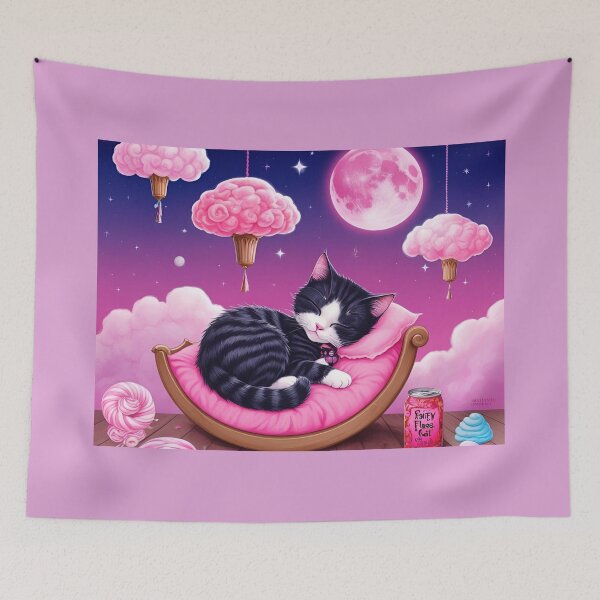 Item preview, Candy Clouds Kitty designed and sold by missjojohuia.