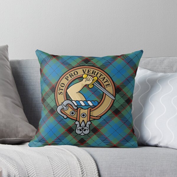 Artikelvorschau, Wappen des Clans Guthrie über Tartan entworfen und verkauft von sifis.