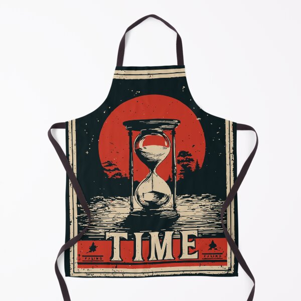 Item preview, Time Hourglass Poster – Vintage Sands of Time Surreal Design designed and sold by TuncGK.