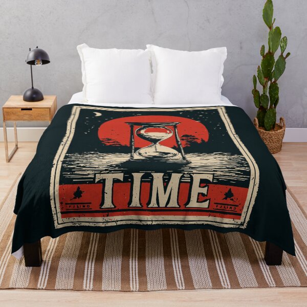 Item preview, Time Hourglass Poster – Vintage Sands of Time Surreal Design designed and sold by TuncGK.