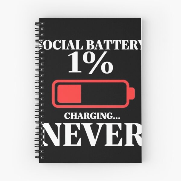 Item preview, Social Battery Low – Funny Introvert Quote | Minimal Digital Design Gift designed and sold by andrew758.