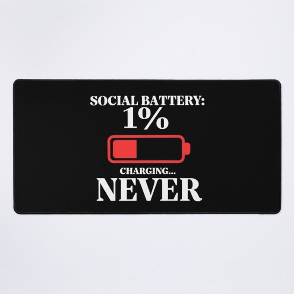 Item preview, Social Battery Low – Funny Introvert Quote | Minimal Digital Design Gift designed and sold by andrew758.