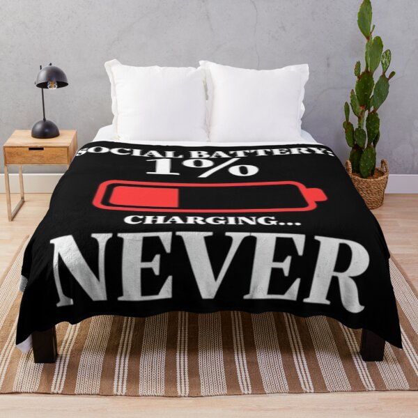 Item preview, Social Battery Low – Funny Introvert Quote | Minimal Digital Design Gift designed and sold by andrew758.