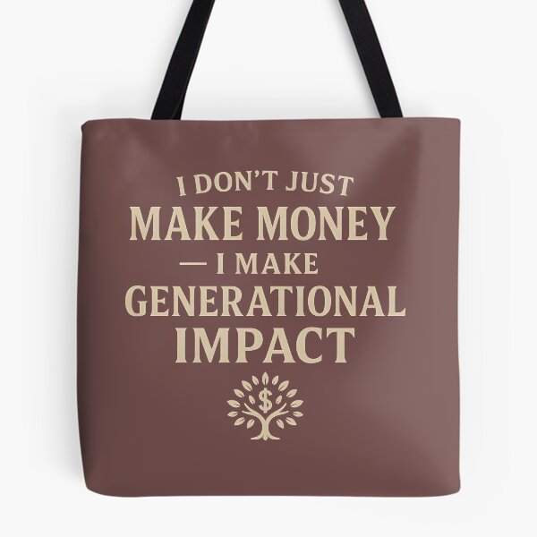 Item preview, Generational Impact – Wealth Builder’s Quote Design designed and sold by Printtplus.