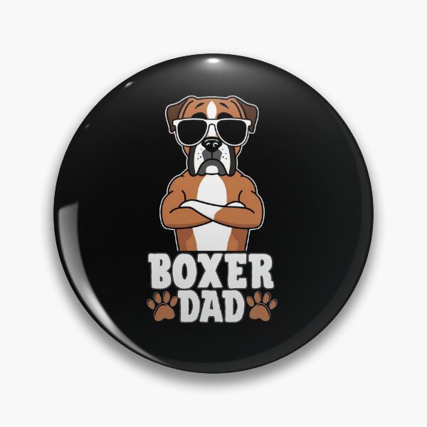 Item preview, Boxer Dad – Muscle, Wiggles & Loyalty designed and sold by GoodyPaws.