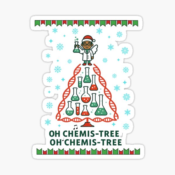 Item preview, Oh Chemis-Tree – Festive Science Holiday Design designed and sold by John-NW-Shop.