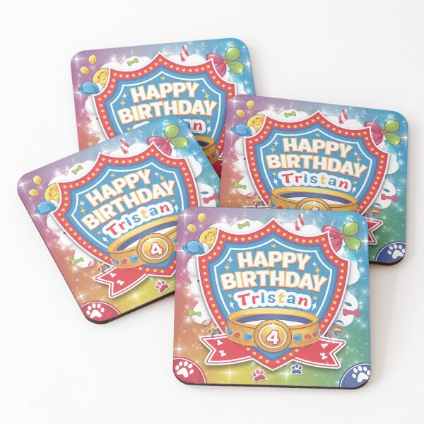 Item preview, Tristan's 4th Birthday designed and sold by whatifsticks.