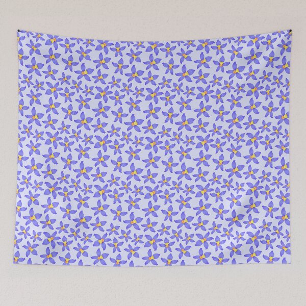 Item preview, April 19th Birth Flower Larkspur Pattern designed and sold by birthflower.