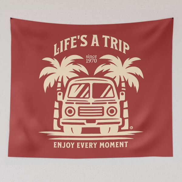 Item preview, Life's A Trip - Enjoy every moment designed and sold by Yuzik.