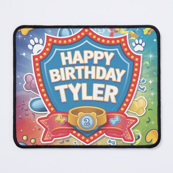Item preview, Tyler's 2nd Birthday designed and sold by whatifsticks.