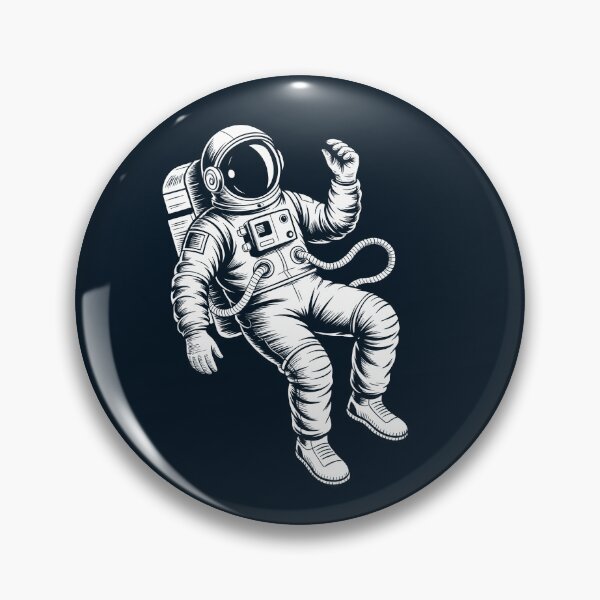 Item preview, Retro Astronaut Exploring Space | Lost in Deep Space designed and sold by Altered Pixels.